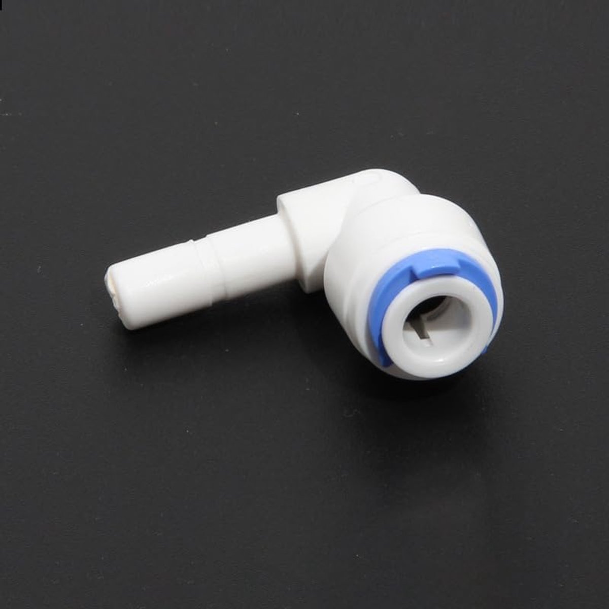 SnelShoppen - 1/4" (6.5mm) L Connector Push Fit Fittingen voor Waterfilters en Koelkasten, T/L Type Snelverbinding voor 1/4" (6.5mm) en 3/8" (9.5mm) B