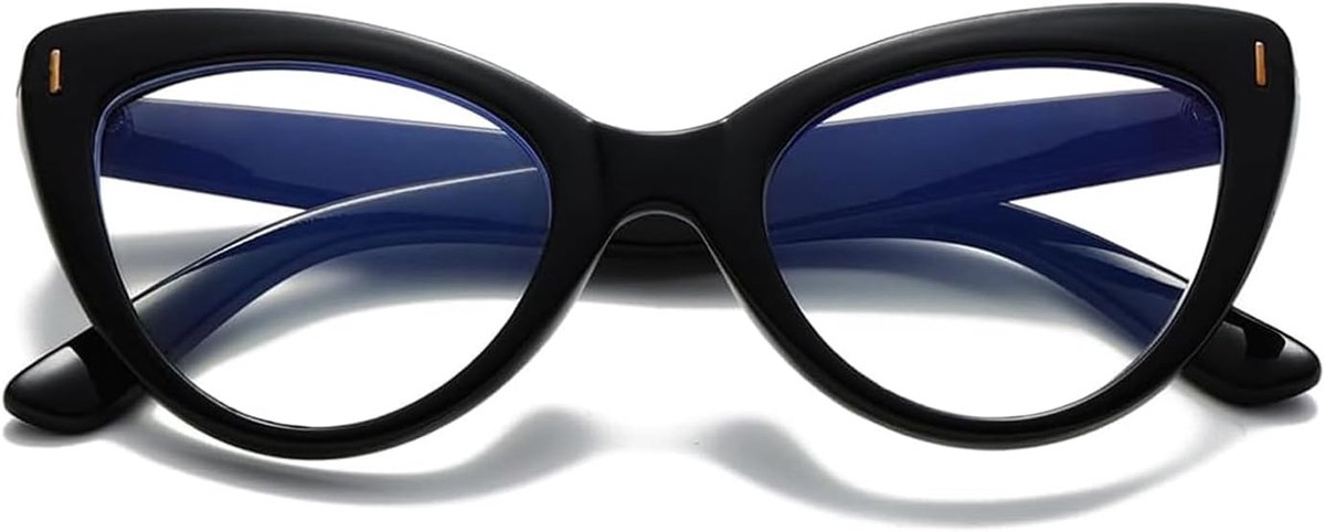 Lezen brillen vrouwen 3 paar - grote cat eye - anti-blauw licht - stijlvol en trendy - ShopVlot