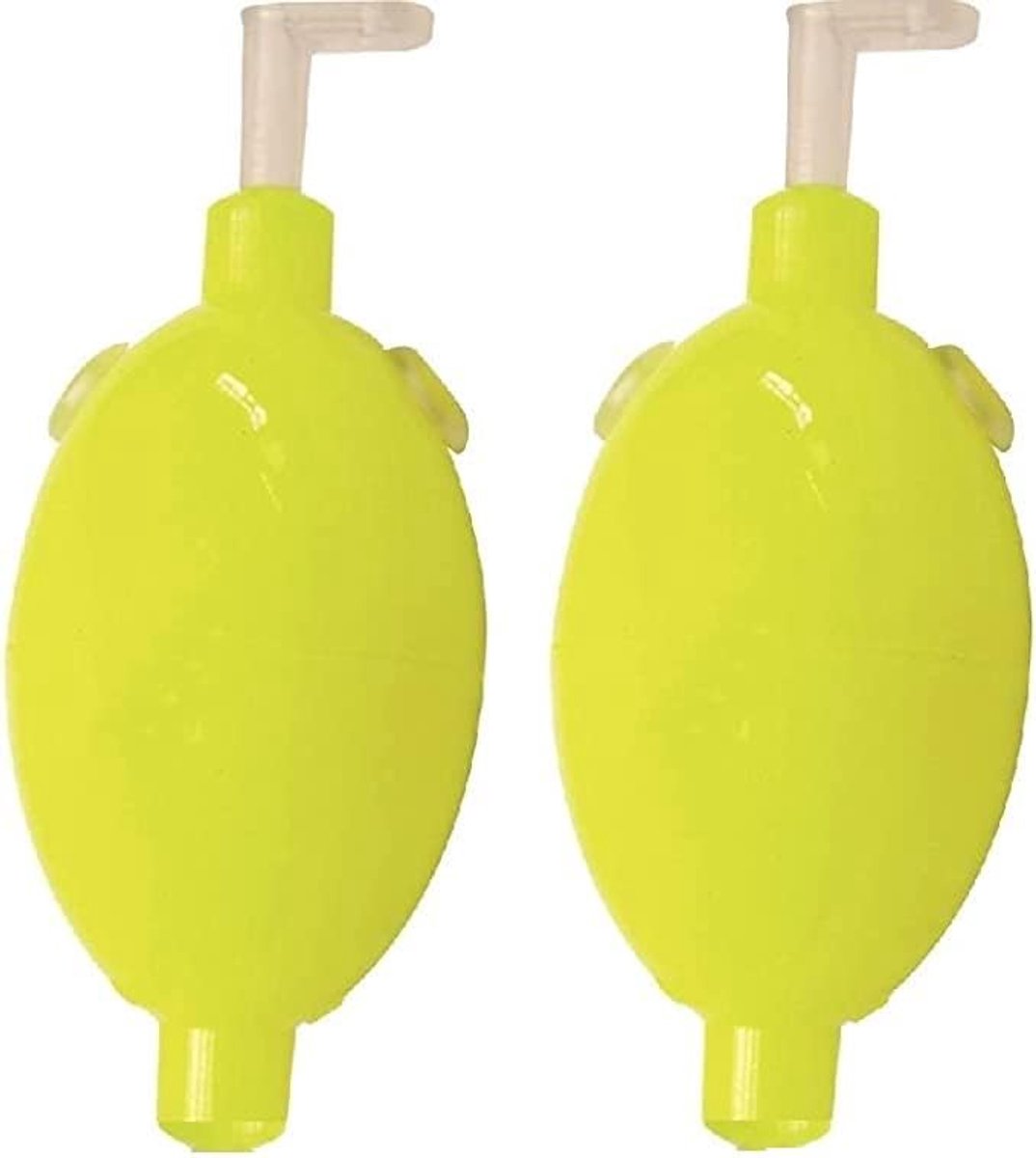 Waterballen set van 2 - Rood, Geel, Helder ovaal - Inclusief gratis Petri stickers - Perfect voor waterpret - ShopVlot