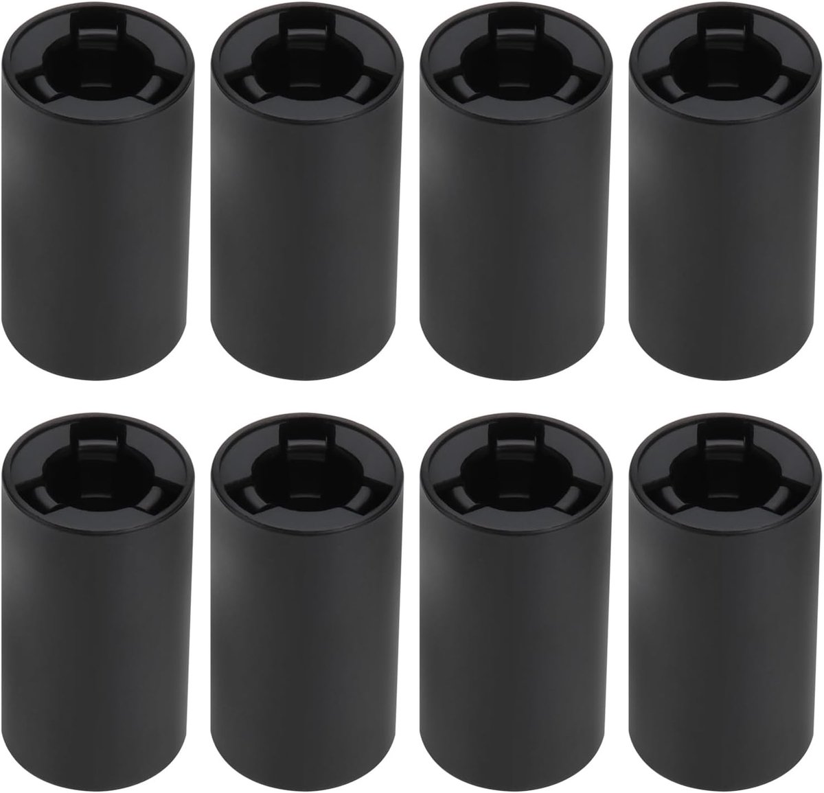 AA naar C batterij converter adaptor - 8 stuks - ABS materiaal - eenvoudige omzetting voor C batterij - ShopVlot