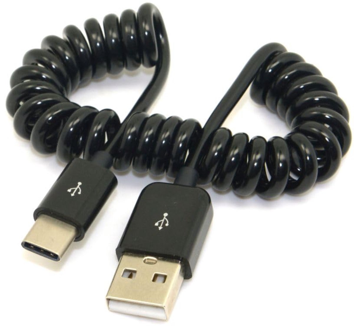 USB 2.0 naar USB C datakabel 1m - uitbreidbaar - omkeerbaar ontwerp - ideaal voor tablet en mobiele telefoon - ShopVlot