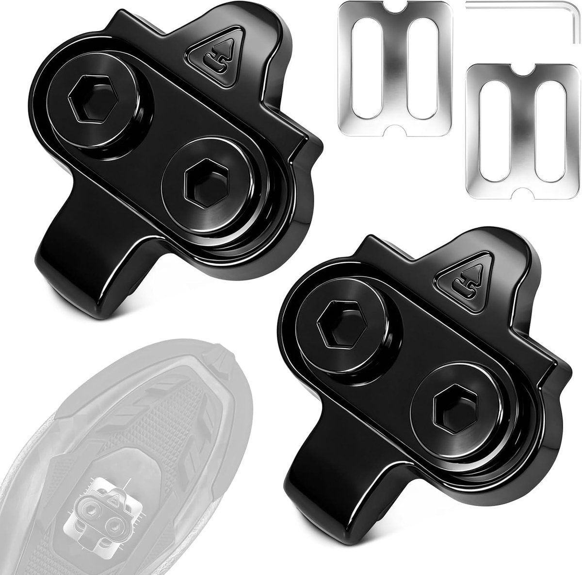 Fietspedalen Shimano SPD Cleat - 12° float - 2-gaten - eenvoudige montage - ShopVlot