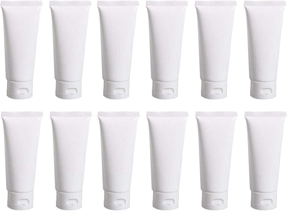 Plastic reisflessen 100ml - Squeezable toilettas - Lekvrij en lichtgewicht - Ideaal voor reizen - ShopVlot