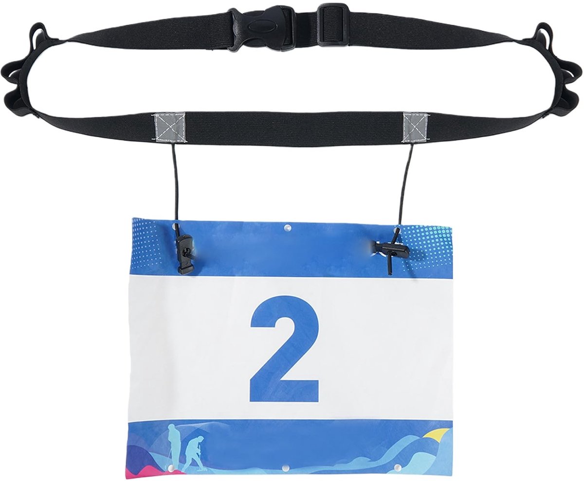 Solidchoice - Hardloop Waist Pack met Startnummer Houder