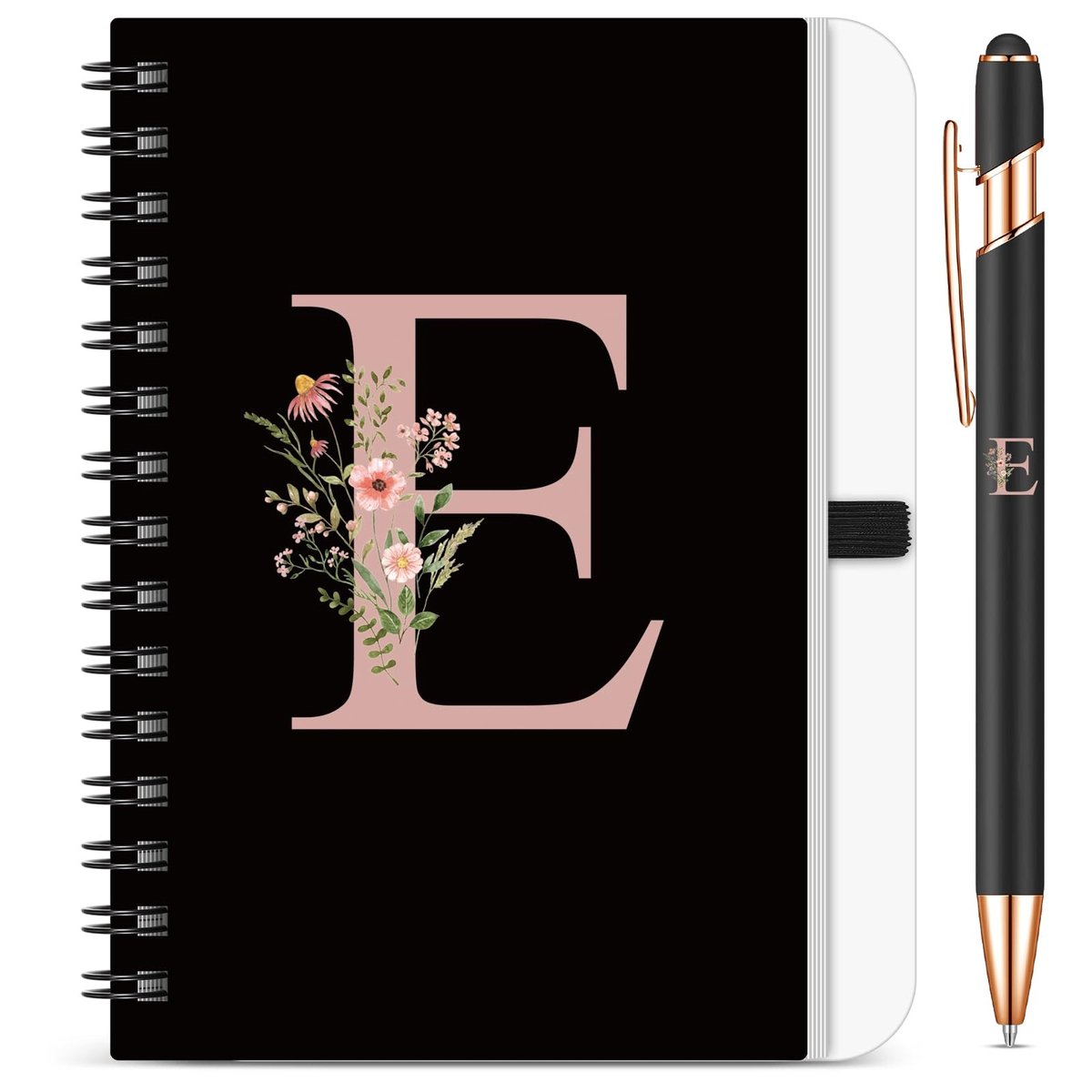 Solidchoice - Gepersonaliseerd Notitieboek met Pennen Set voor Vrouwen