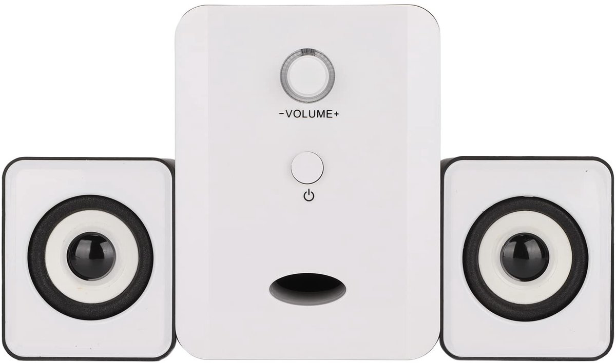 Solidchoice - USB Desktop Speakers met Subwoofer en Compact Ontwerp