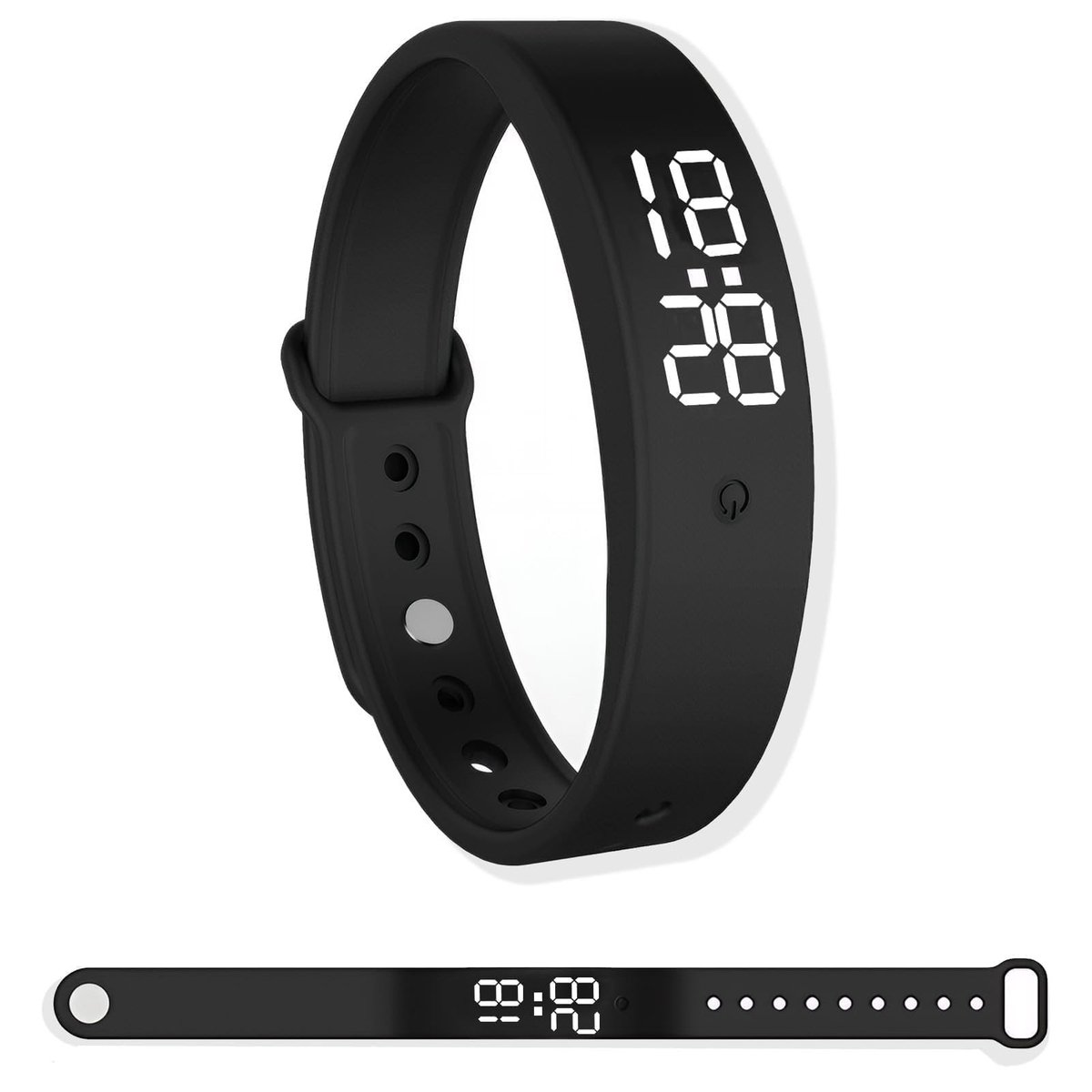 Solidchoice - Vibrerende Alarmhorloge voor Medische Herinneringen en Partners