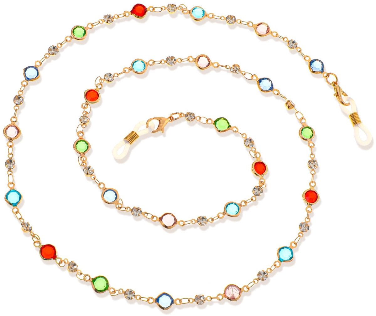 Solidchoice - Elegante Brillenketting met Parels voor Dames