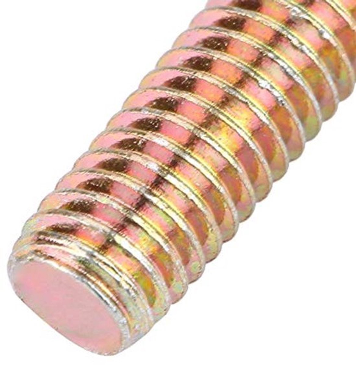M6 Hexagon Moeren - 10 Stuks RVS Plat Hoofd - Verschillende Lengtes 30-120mm
