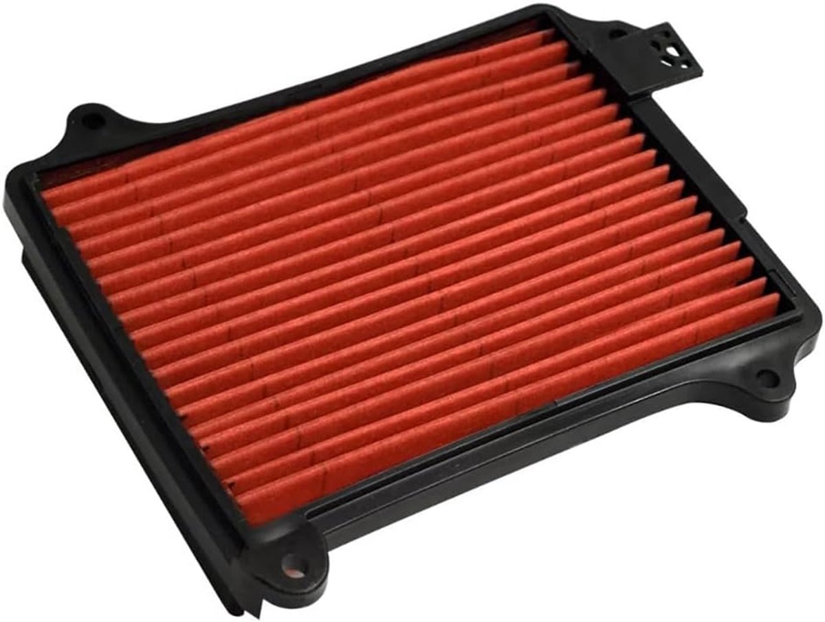 Air Filter, Engine Air Filter Air Filter Cleaner, Red Air Filter Replacement with Filter Paper Compatible with Honda - ShopVlot