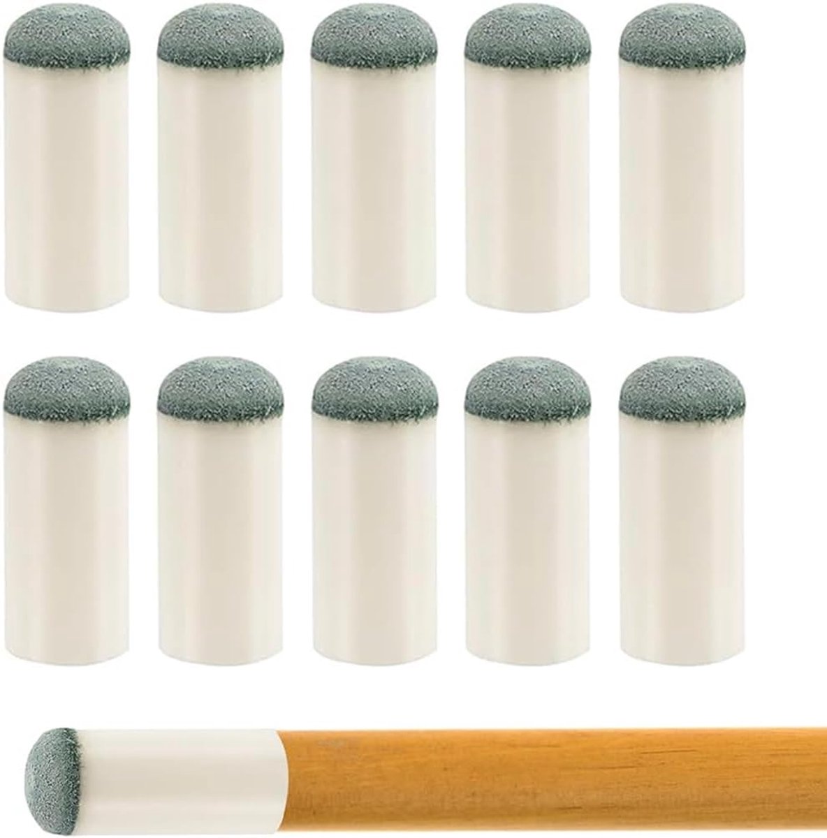 WeddHuis Pack of 10 Billiard Picks, Billiard Stick Spare Dots, No Glue Needed, Replacement for Billiard Choice - ShopVlot
