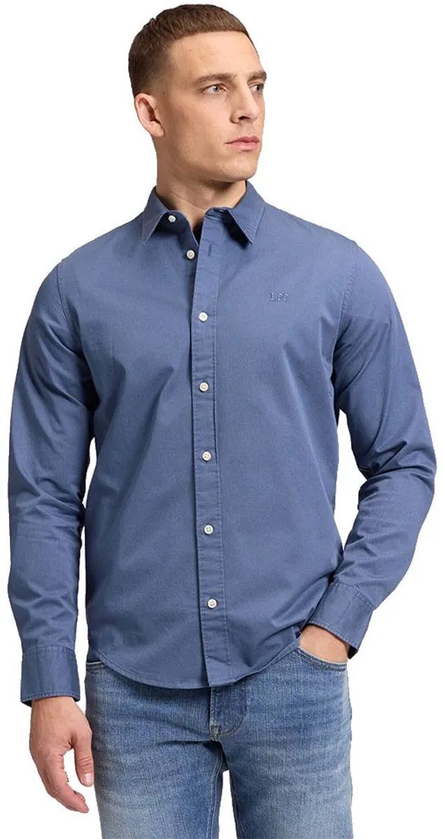 Lee 112386413 Regular Fit Overhemd Met Lange Mouwen M Man Bering Sea