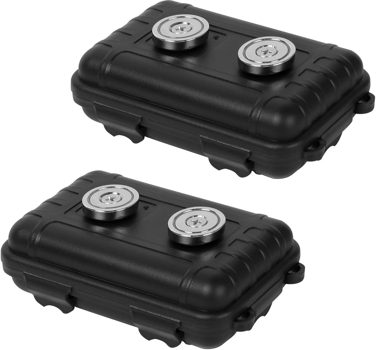 Magnetische autosleutelhouder 2 stuks - waterdicht - verborgen magnetische sleutelbox - veilig buitenshuis gebruik - ShopVlot