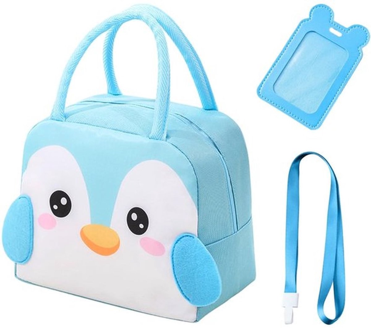Lunchtas Kinderen - Opvouwbaar - Waterdicht - Isolerend - Cartoonvorm - Robuust - 23 x 14 x 19 cm - Lunchbox