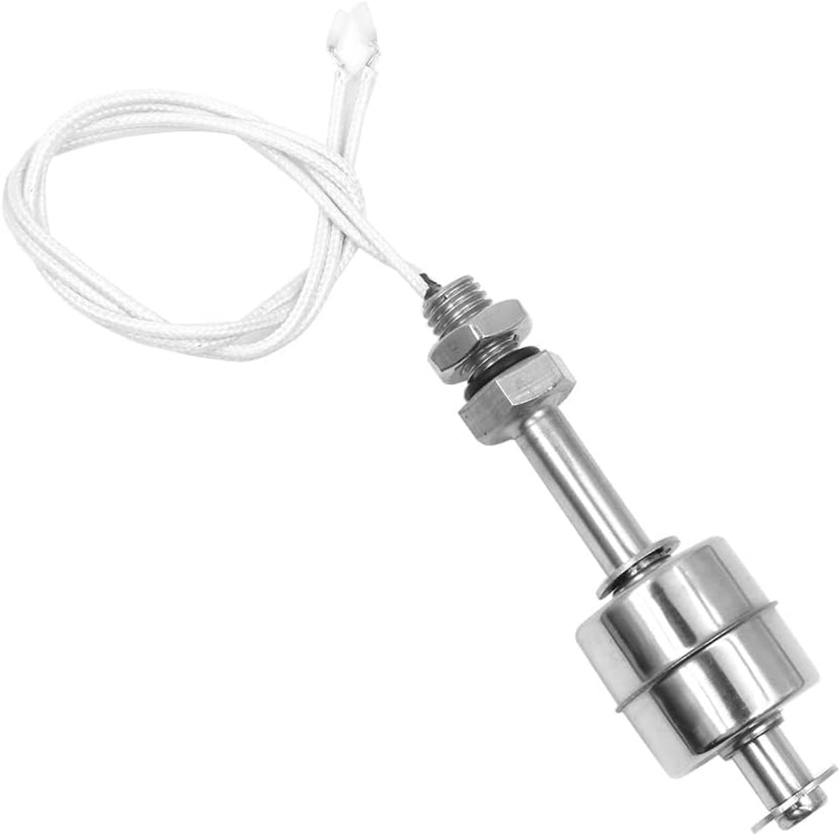 Vlotter schakelaar voor waterpomp - 350mm draad - voor tank of vijver - detecteert waterniveau - ShopVlot
