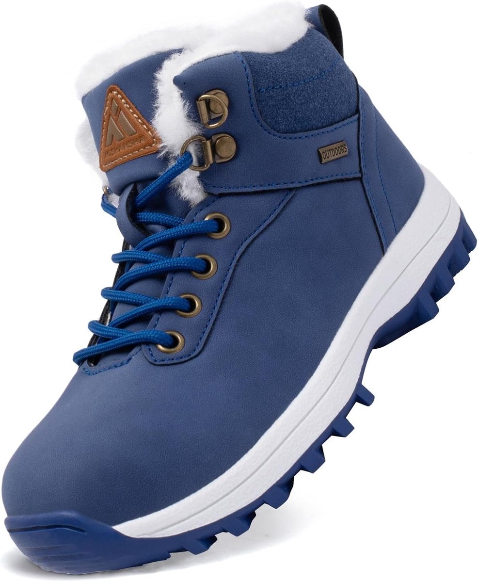 Hiking schoenen maat 28 - blauw - sportief design - ideaal voor buitenavonturen - ShopVlot
