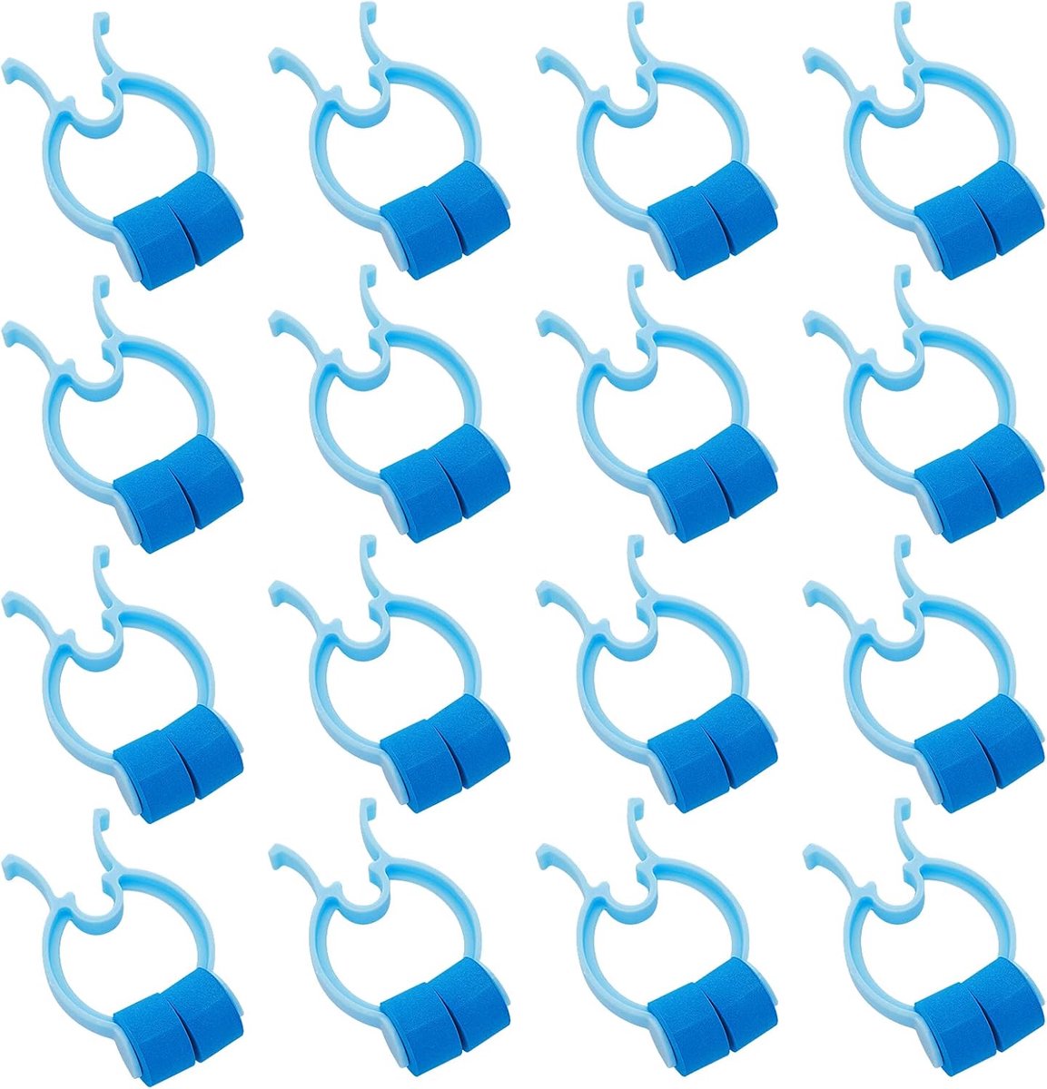 Neus bloedneusclips set van 16 - zachte foam - hemostatische neusclip - ideaal voor noodsituaties - ShopVlot