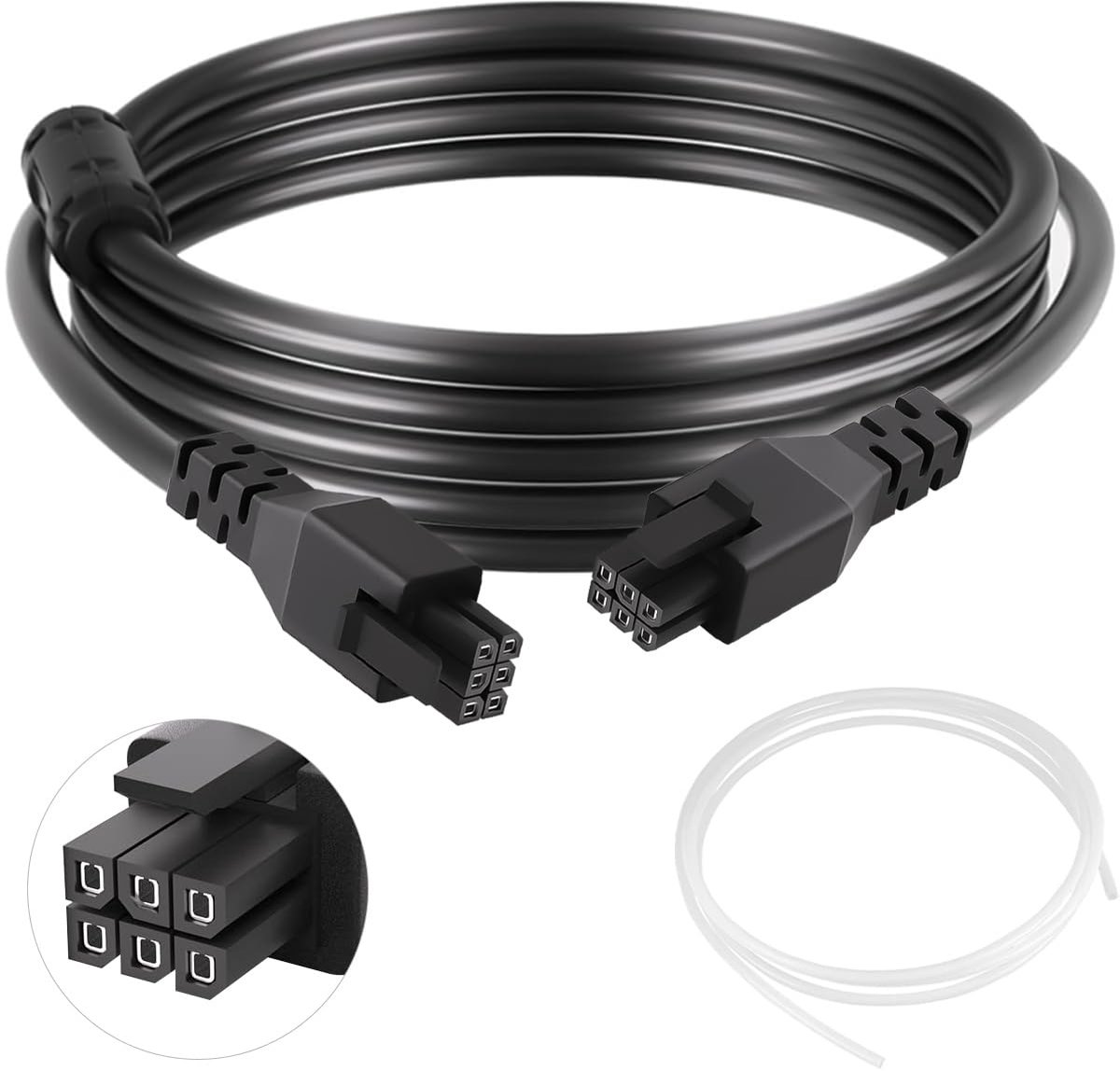 AMS Lite Verlengkabel voor Bambu Lab X1/P1-serie, 1,5 m, 6-polige hoogzuivere koperdraad, AMS-aansluiting met - ShopVlot