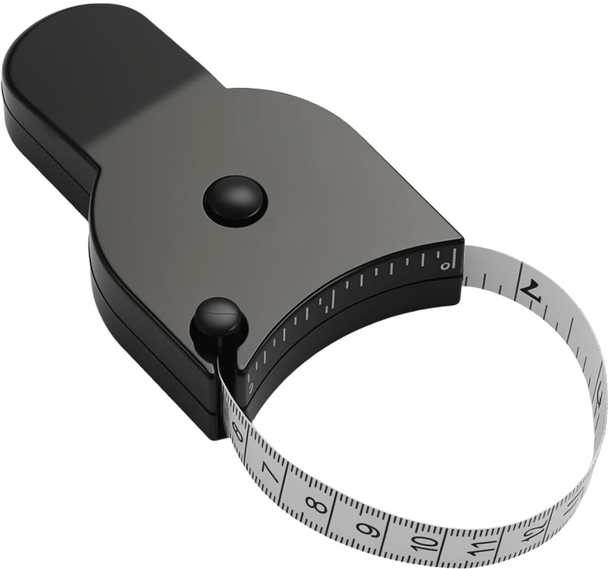 150 cm meetlint, meetlint met knop en zelfblokkerend, voor fitness en persoonlijk gebruik - ShopVlot