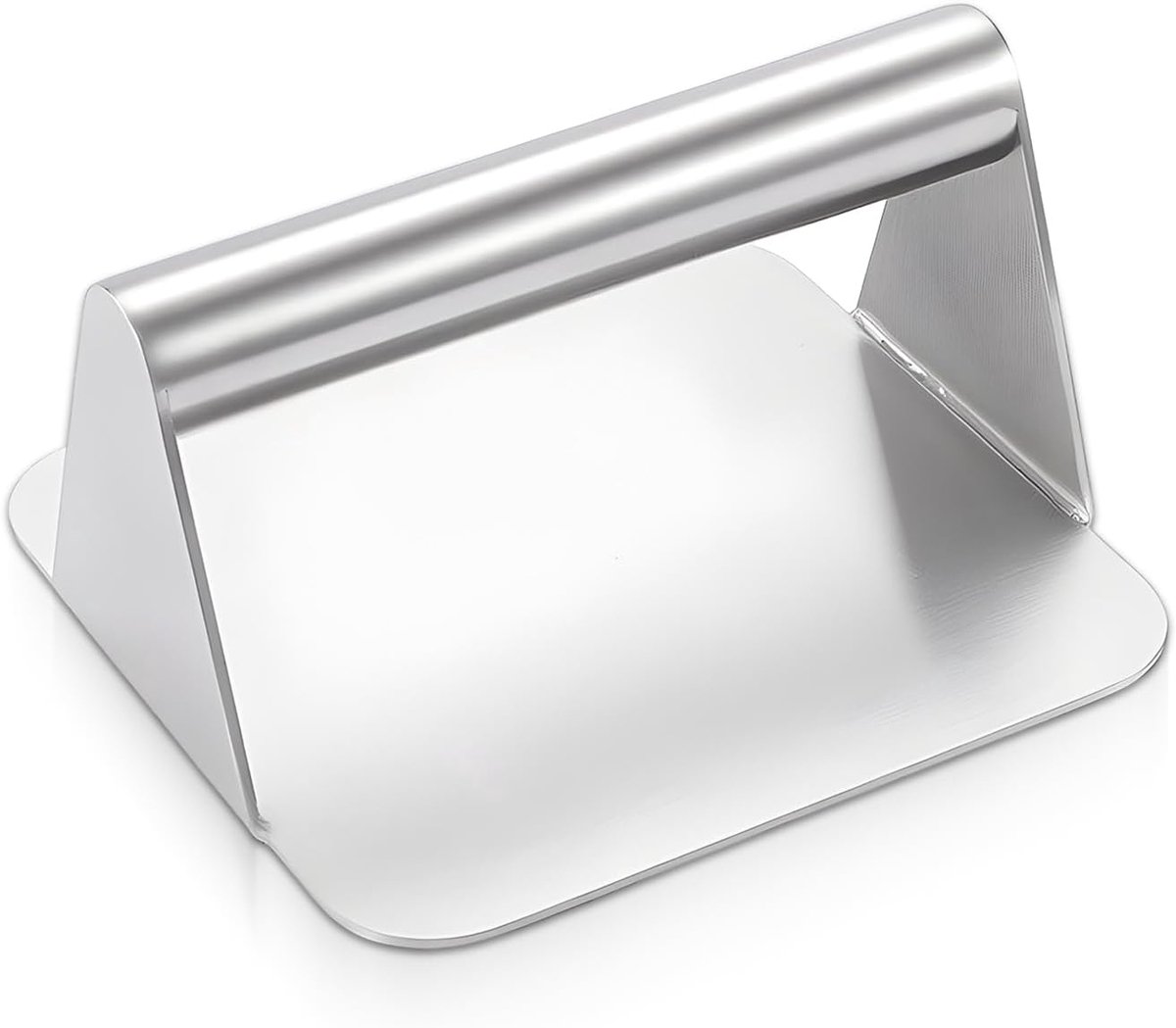 Smash Stainless Steel Burger Press for Plancha and Teppanyaki Easy to Clean Dishwasher Safe for Meat, Steak, Bacon - ShopVlot