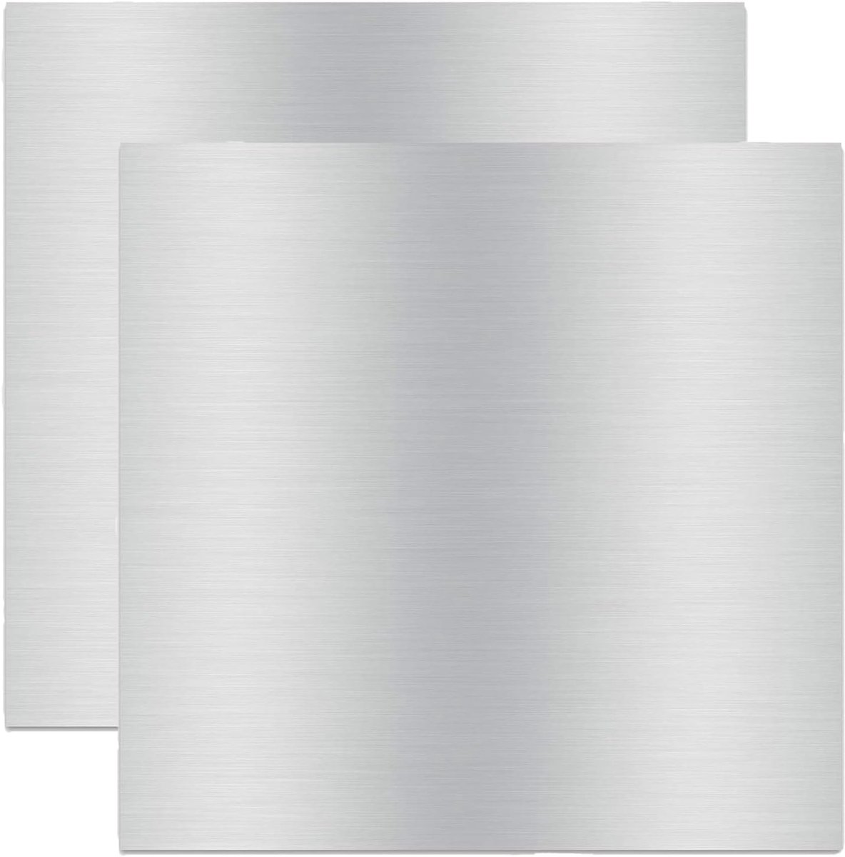 SENENQU Pack of 2 Aluminum Plates 300x300x3 Mm, 6061 Aluminum Sheet 3mm with Protective Film, Alu Plate 300x300 for - ShopVlot