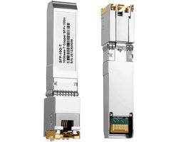 1.25/2.5/5/10GBase-T 10Gb SFP+ naar RJ45 koperen transceiver module (2 stuks) - ShopVlot