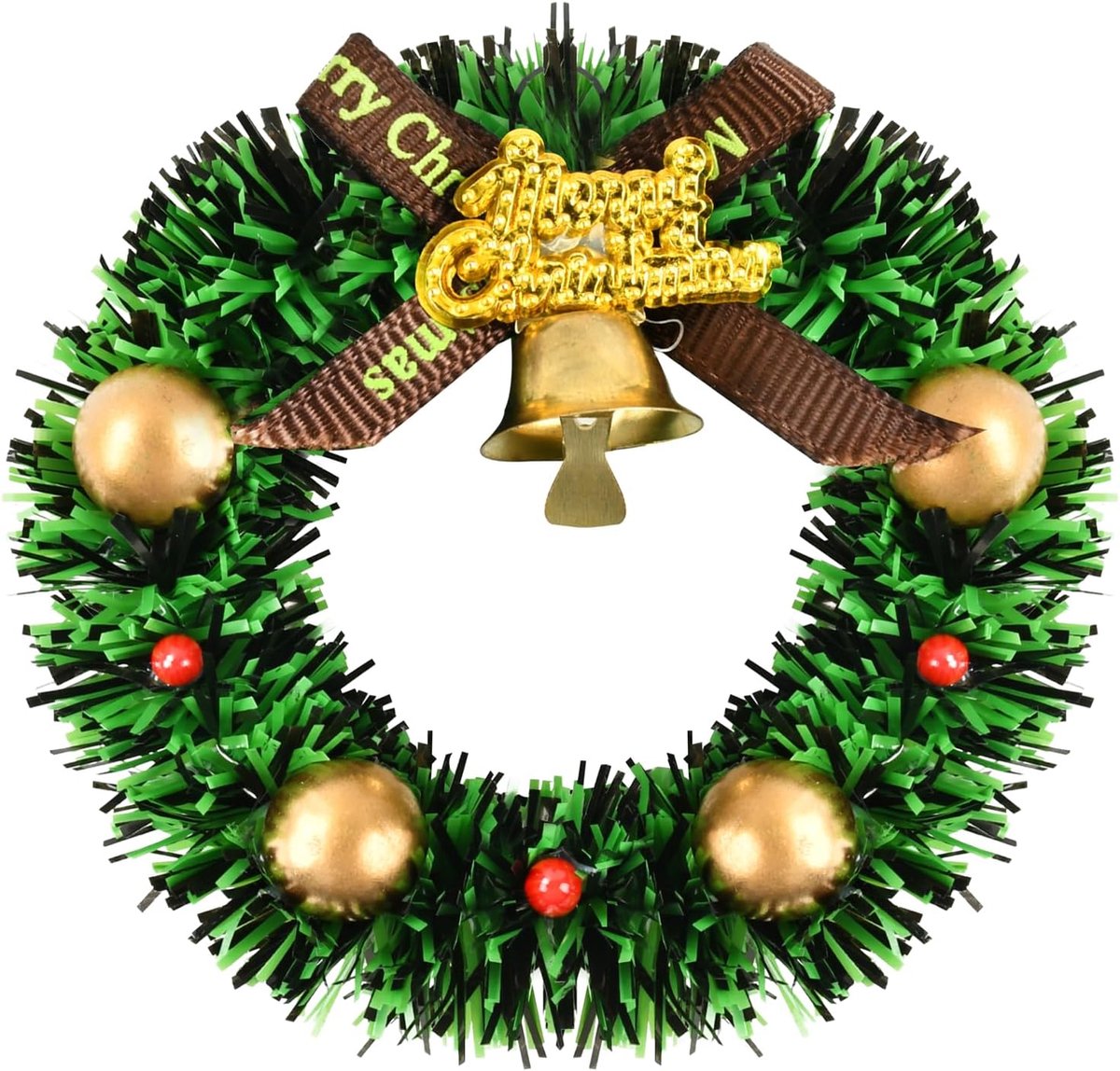 Miniature Christmas Wreath, Mini Garland, Mini Christmas Decorations Wreath, Christmas Wreath for Door, Advent Wreath - ShopVlot