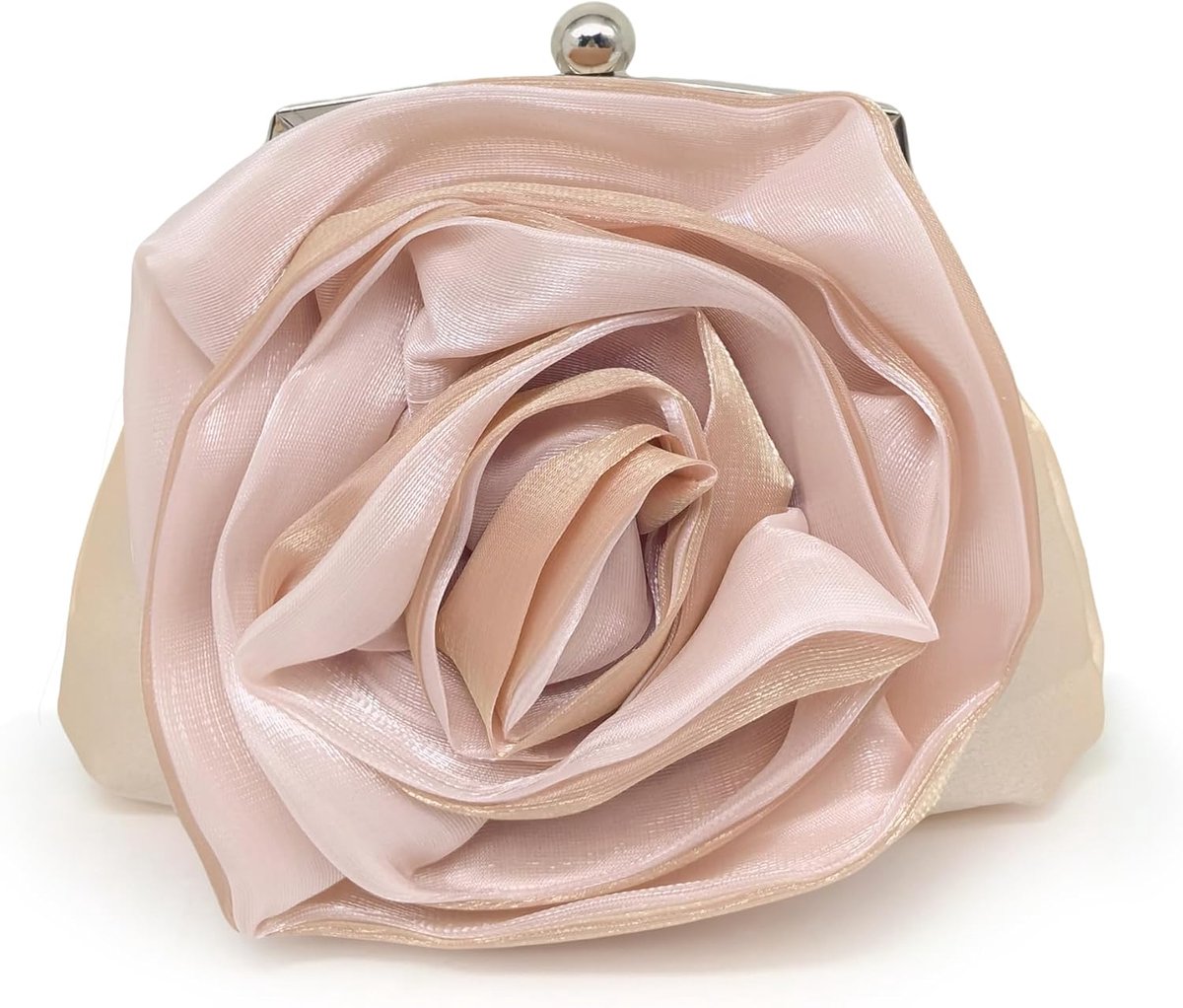 Pahajim Women's Clutches Evening Bag Elegant Flowers Shoulder Bag Small Bride Bag for Wedding Party Date - ShopVlot