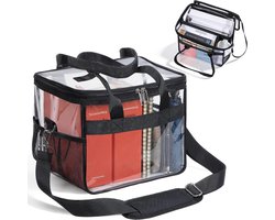 Enhon Transparante Tas voor Wetten en Commentaren, PVC Tas voor Schönfelder, Sartorius, Palandt, Rechtenstudenten - ShopVlot