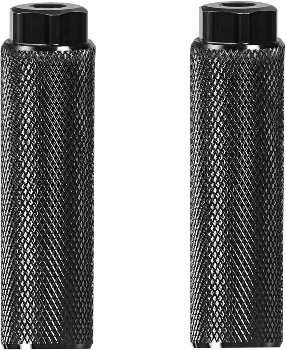 KINSPORY BMX Pegs, Bicycle Pegs, 10 mm - 26 Teeth - Aluminum Alloy Stunt Pegs Set of 2 - ShopVlot