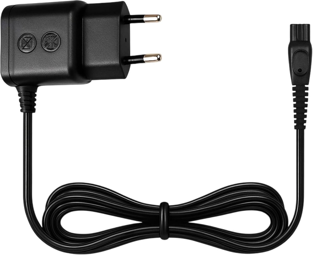Oplader voor scheerapparaat 15V 1.1M - Universele compatibiliteit - Duurzaam ontwerp - Ideaal voor thuis en onderweg - ShopVlot