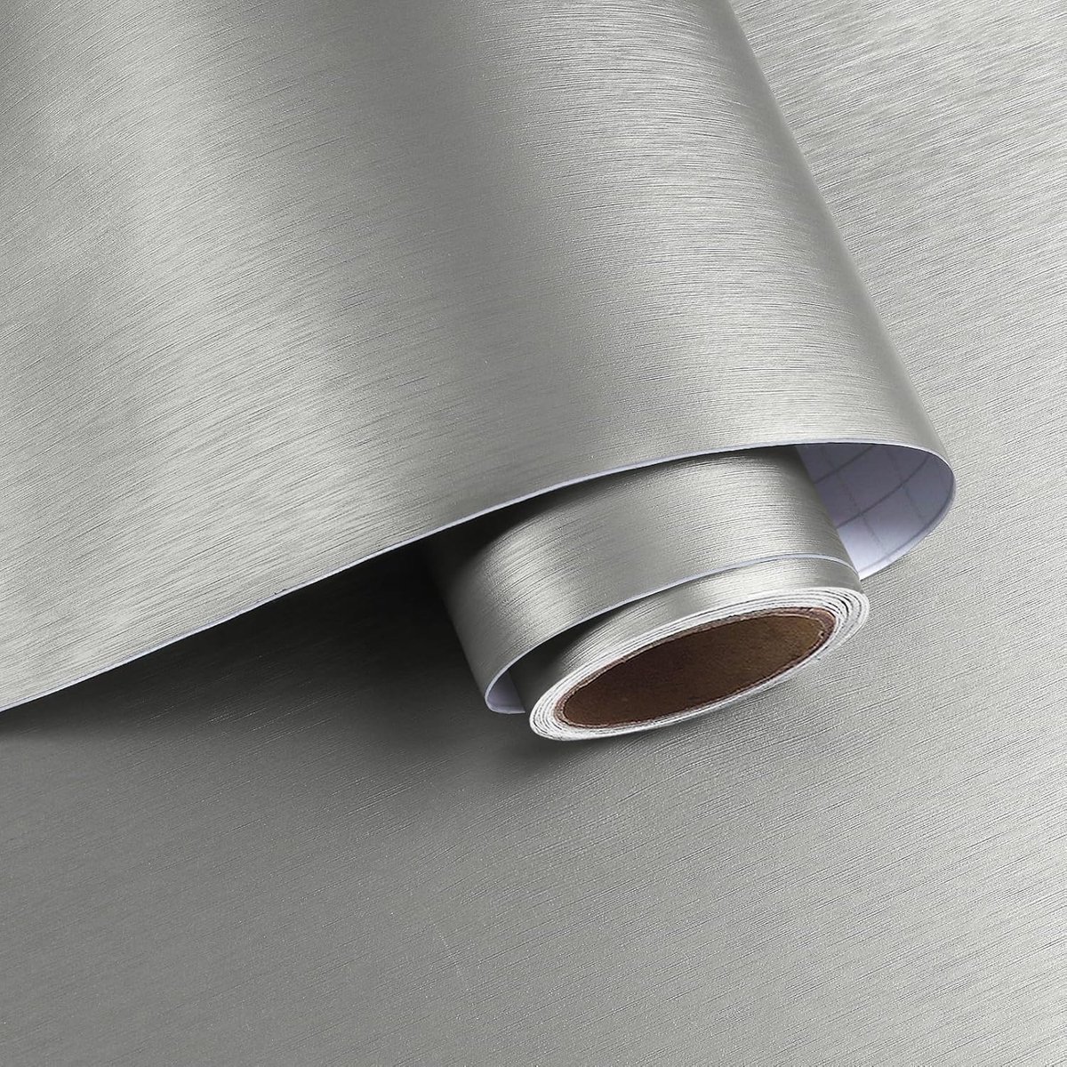 Zelfklevende wallpaper 40cmx200cm - metallic look - gestructureerd oppervlak - perfect voor keukenrenovatie - ShopVlot