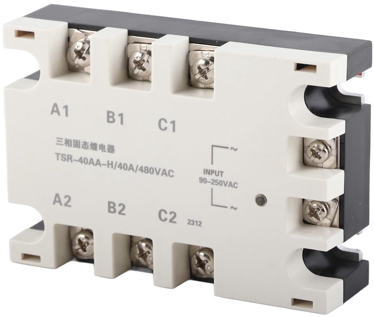 Driefasige semiconductor relais 90-250V AC - geschikt voor CNC machines - betrouwbare prestaties - ShopVlot