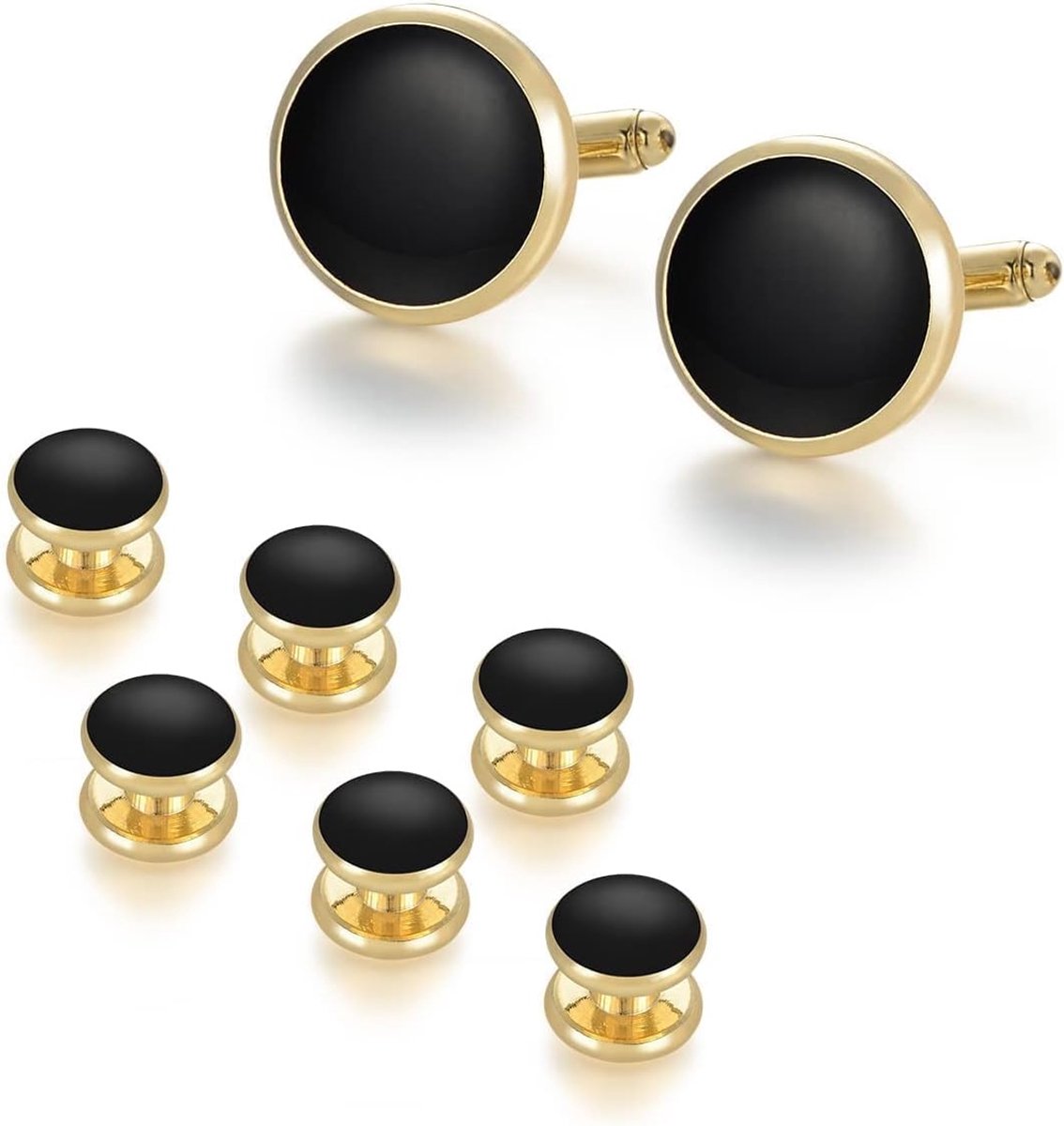 Wynameleri Best Man Gi-fts for Wedding Box for Cufflinks Men, Manager Gi-fts, Formal Copper Gifts for Men, Brother - ShopVlot