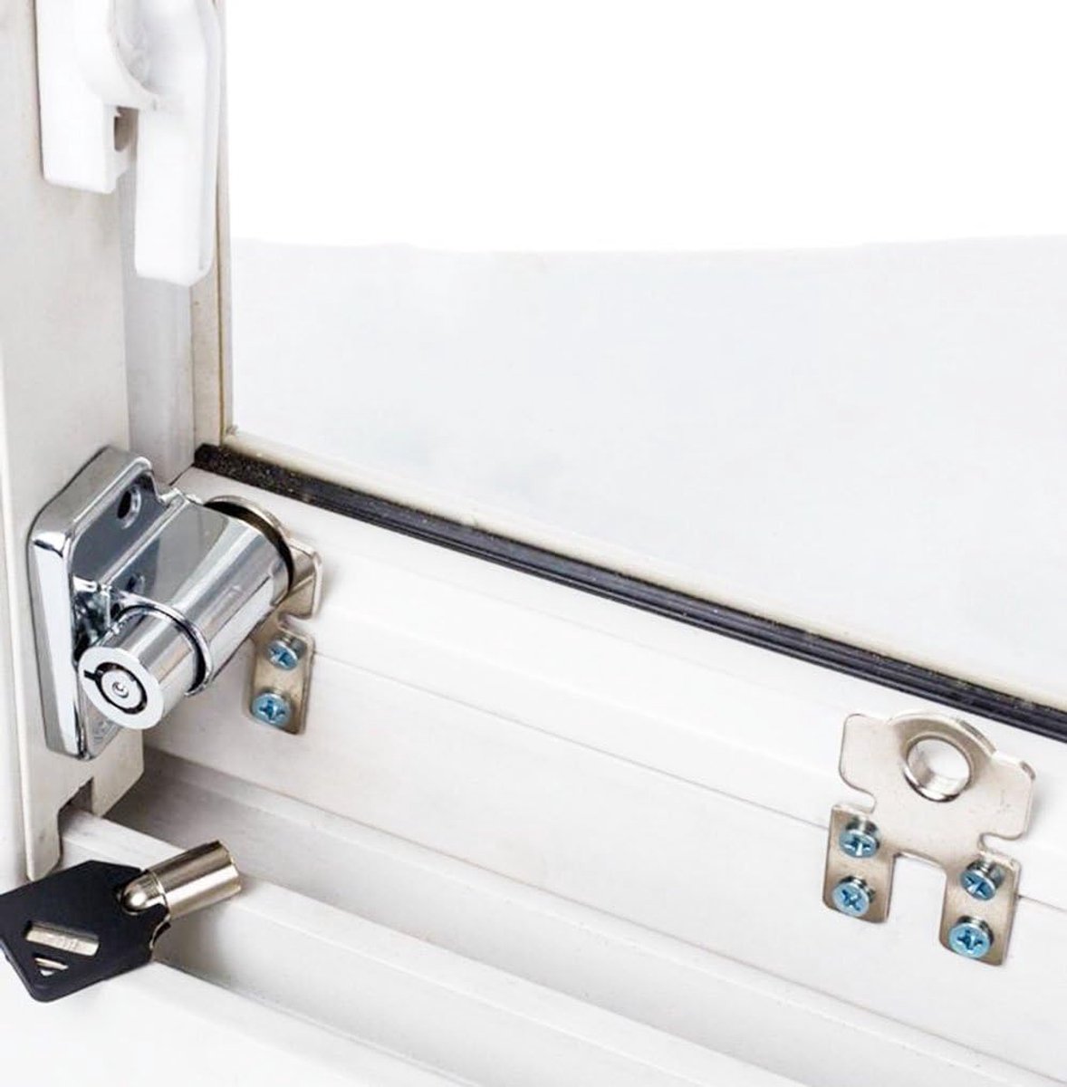 1 piece/loose sliding window lock child safety security lock theft door lock Push/Pull window limit locks - ShopVlot