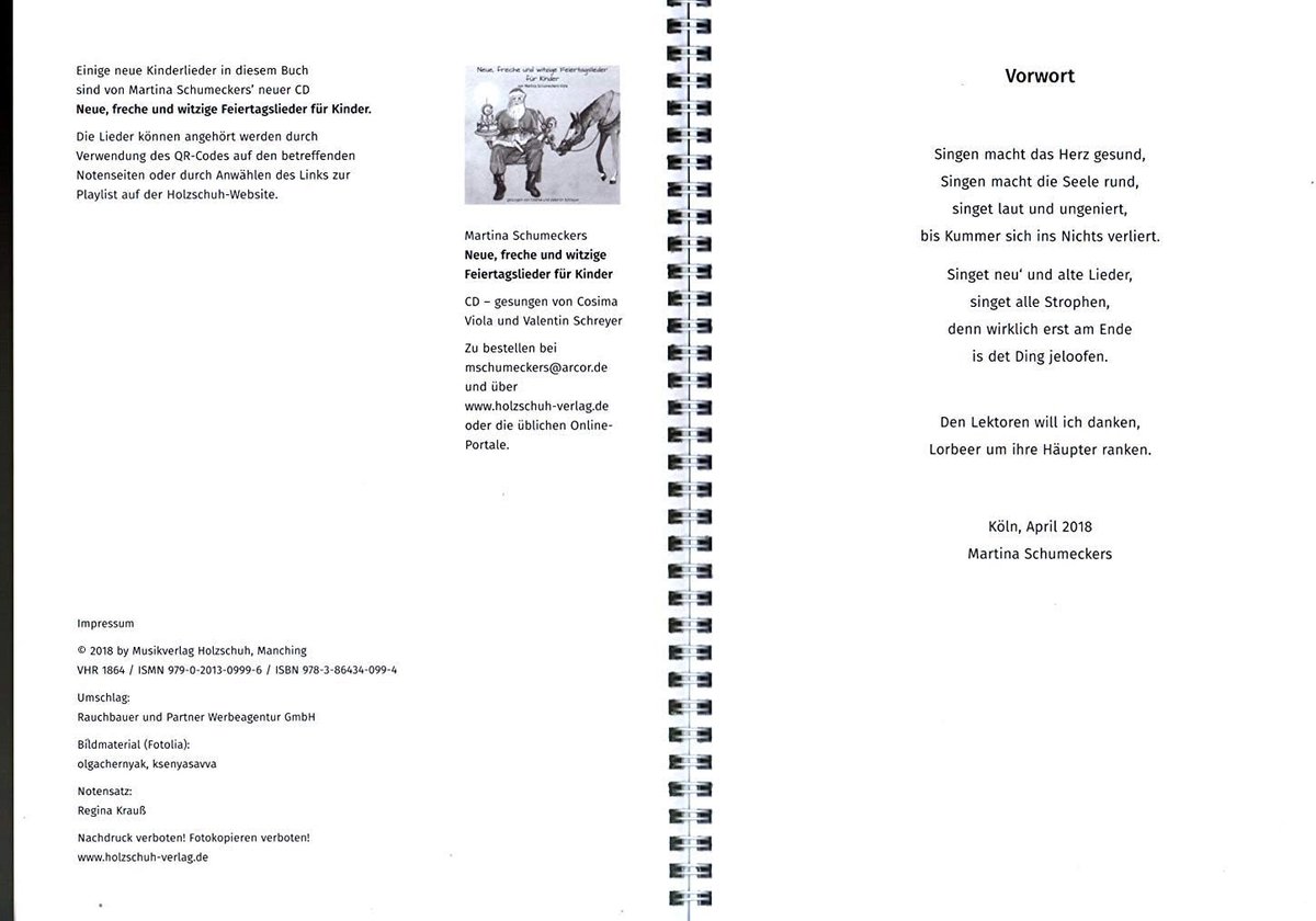 Spring, Summer, Autumn and Winter - Accordion Songbook with Colorful Heart-Shaped Music Clamp - VHR1864-9783864340994 - ShopVlot
