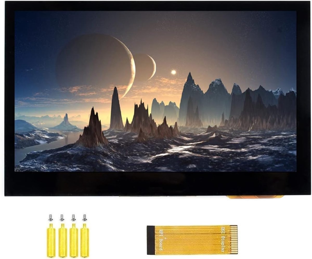 4.3inch DSI LCD Capacitive Touch Screen Display 800×480 Resolution IPS Wide Angle Monitor for Raspberry Pi - ShopVlot