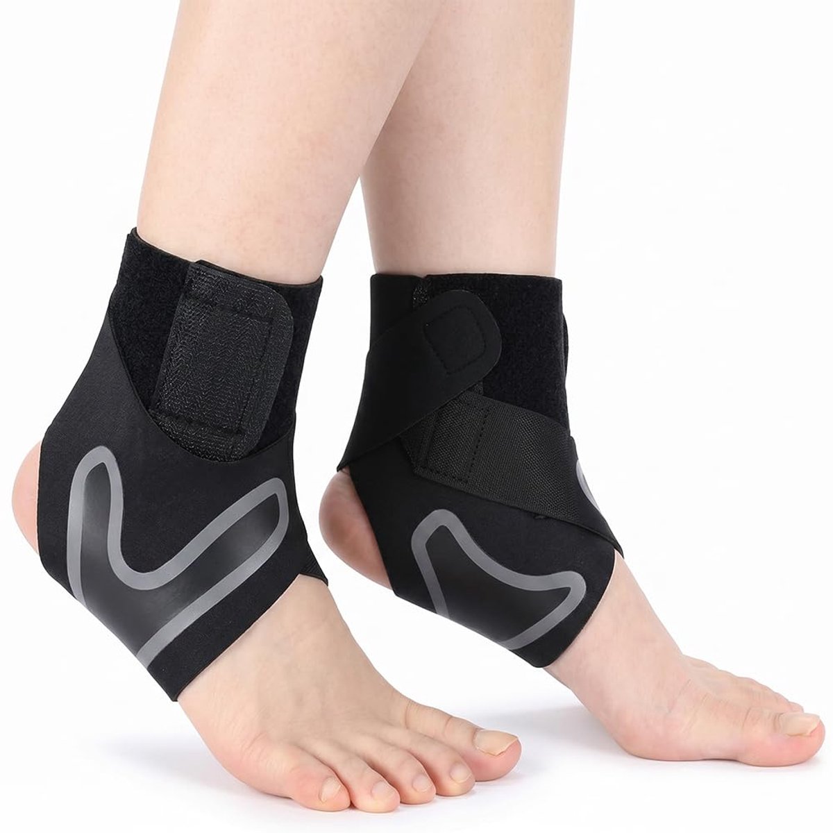 Sprunggelenkbandage, Knikelbandage voor mannen & vrouwen, Flexibel & ademend, ademhalende orthopedische voetband voor - ShopVlot