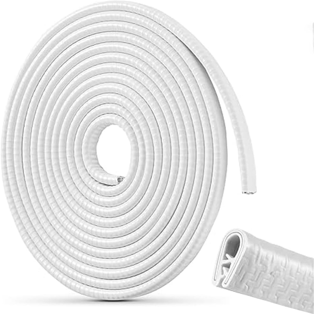 Car Door Edge Guards, 5 Meters, Universal Rubber U Shape Edge Banding, Car Door Protector Edge, No Glue for Car Door - ShopVlot