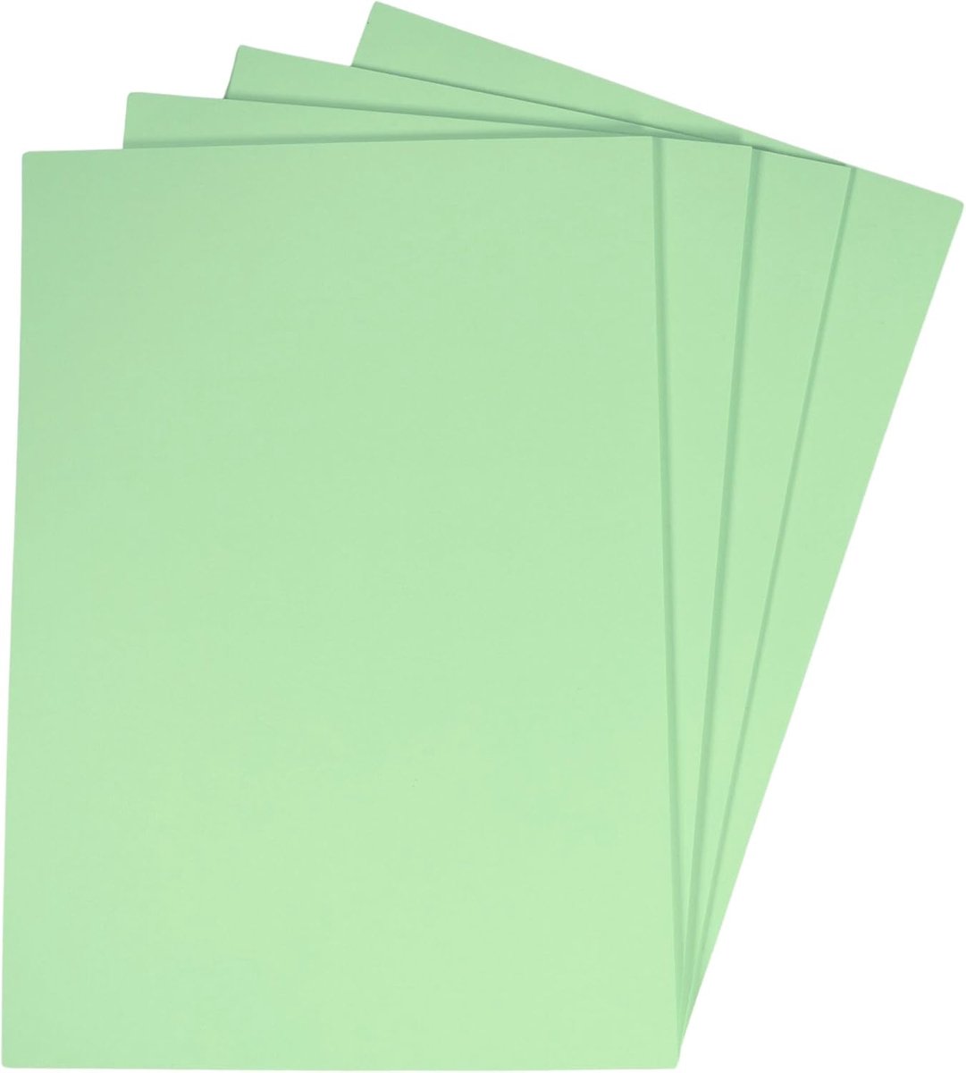 Light Green Card A4 50 Sheets Mint Green Card 160gsm Colored A4 Printer Photocopier Colored Card Sheets - ShopVlot