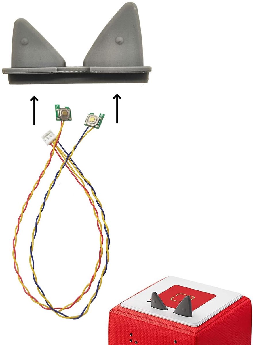 Alternatieve kabel voor Toniebox - inclusief elektronische knoppen - eenvoudig zelf te monteren - ShopVlot