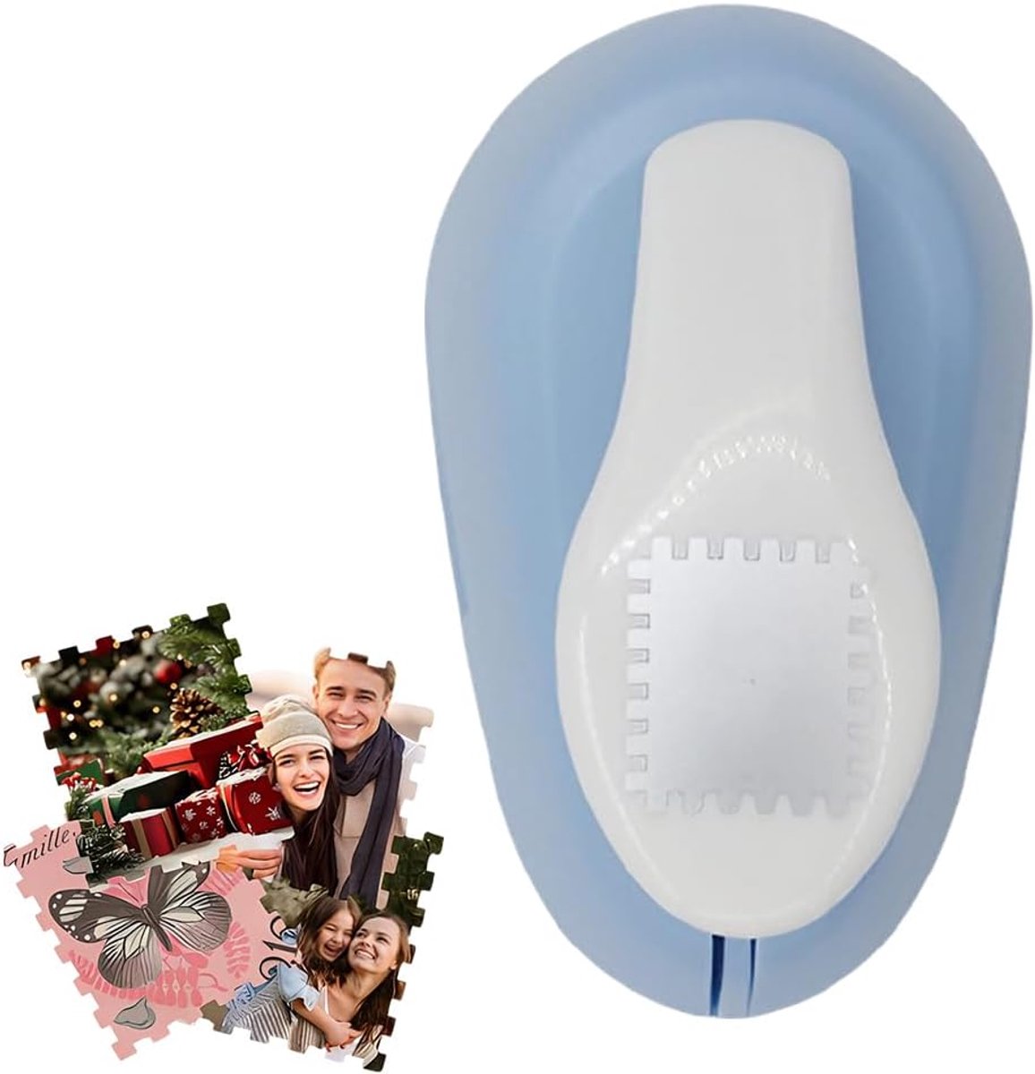 Postzegelstans creatieve 1 stuk - decoratieve stans - papier snijden - ideaal voor kaarten maken - ShopVlot