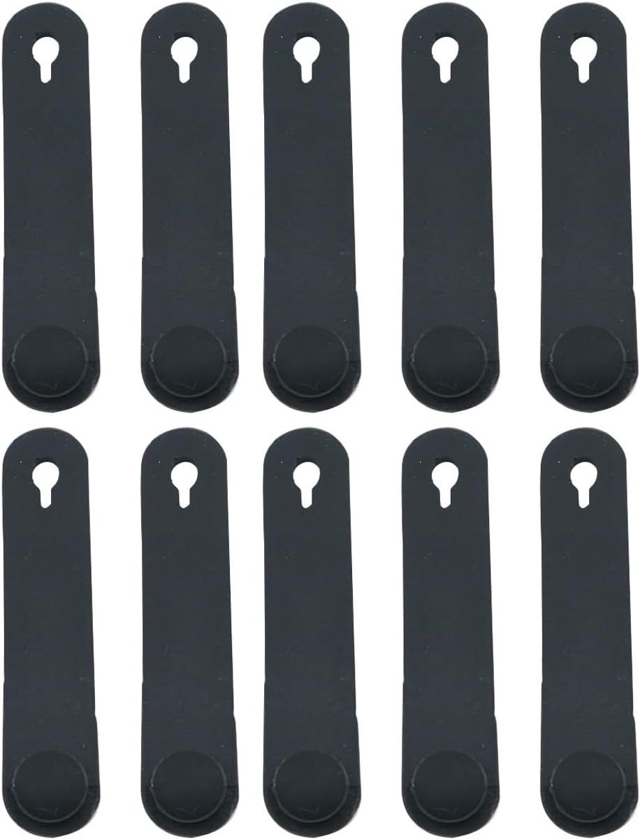 Motorfiets kabelbinders 10-pack - rubber - herbruikbaar - eenvoudig te installeren - ShopVlot