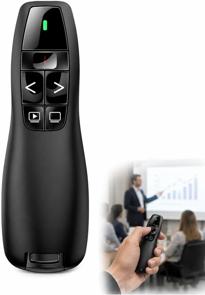 QLK USB Wireless Presenter voor presentaties afstandsbediening Powerpoint - ShopVlot