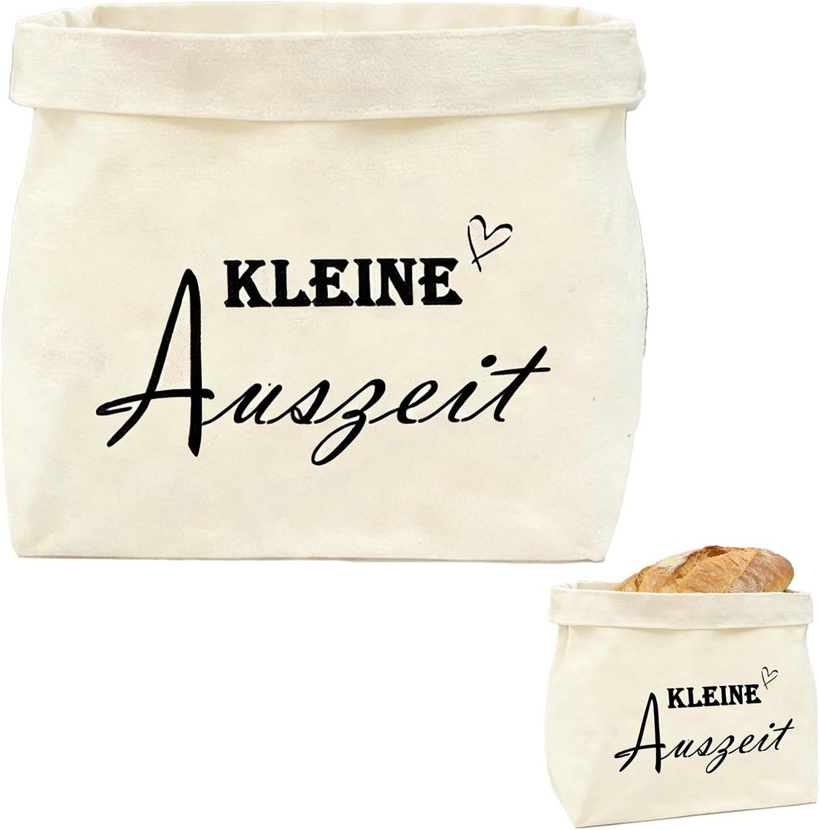 Geschenkkorb dames 30x20x12 cm - katoen linnen - natuurlijk wit - perfecte wellness geschenken voor ontspanning - ShopVlot