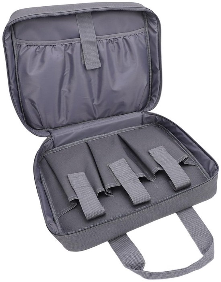 Draagtas - Lichtgewicht Opbergtas - Ideaal voor Buitenkamperen - Canvas - Voor Satellietaccessoires - Voor Camperreizen - 31x36,5 cm