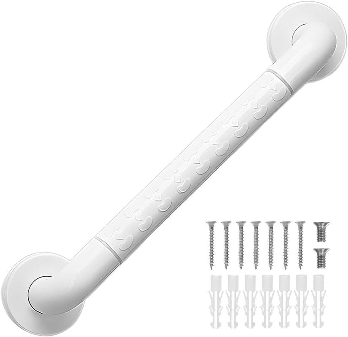 Handgrepen voor Senioren 40cm - RVS Antislip Handle - Veiligheidsgrip voor Badkamer - Vermindert valrisico - ShopVlot