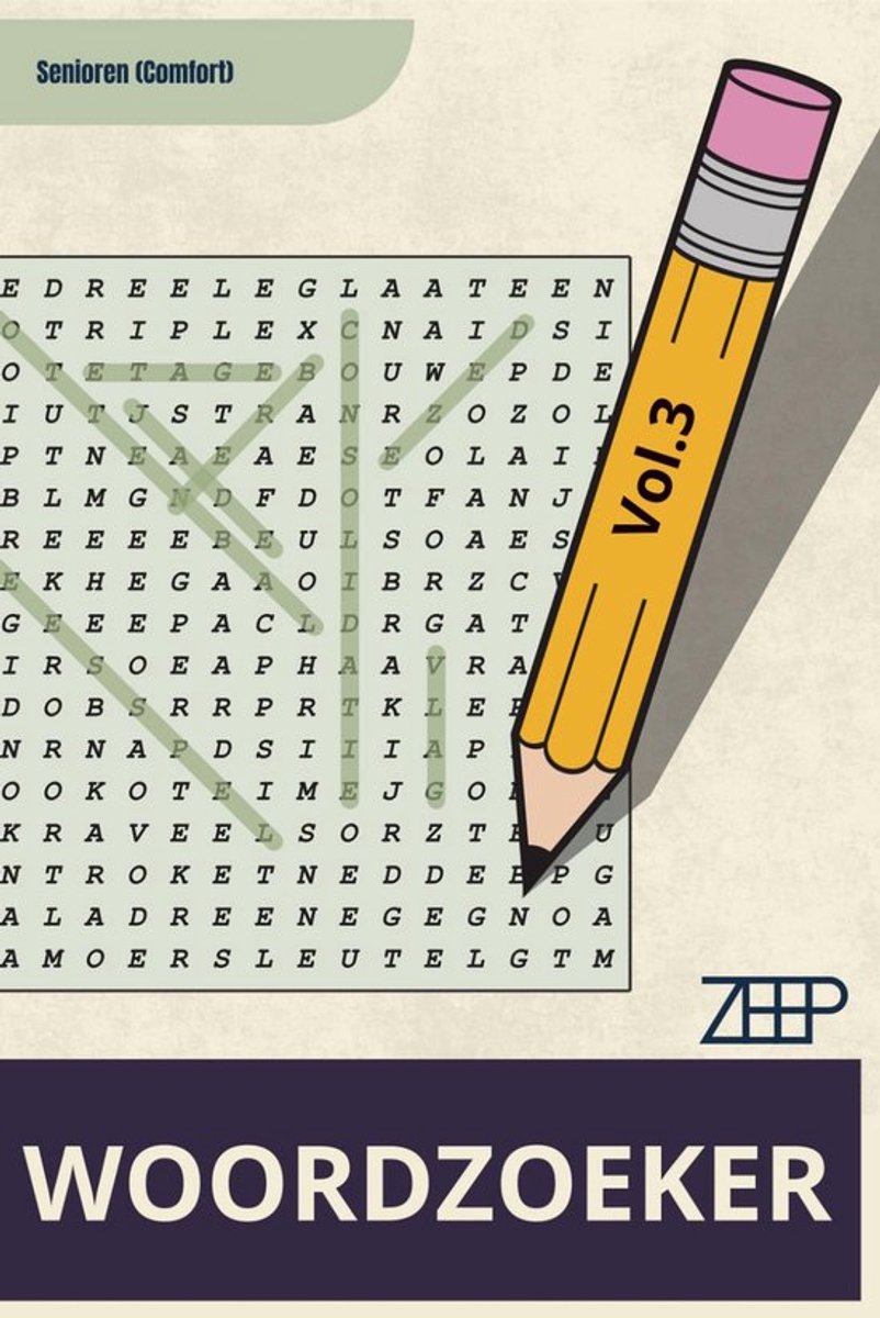 SnelShoppen - Woordzoeker Puzzelboek Grote Letters Vol.3 | 180 Rustgevende Woordzoekers voor Senioren | Ontspanning en Plezier | Duidelijke Letters |