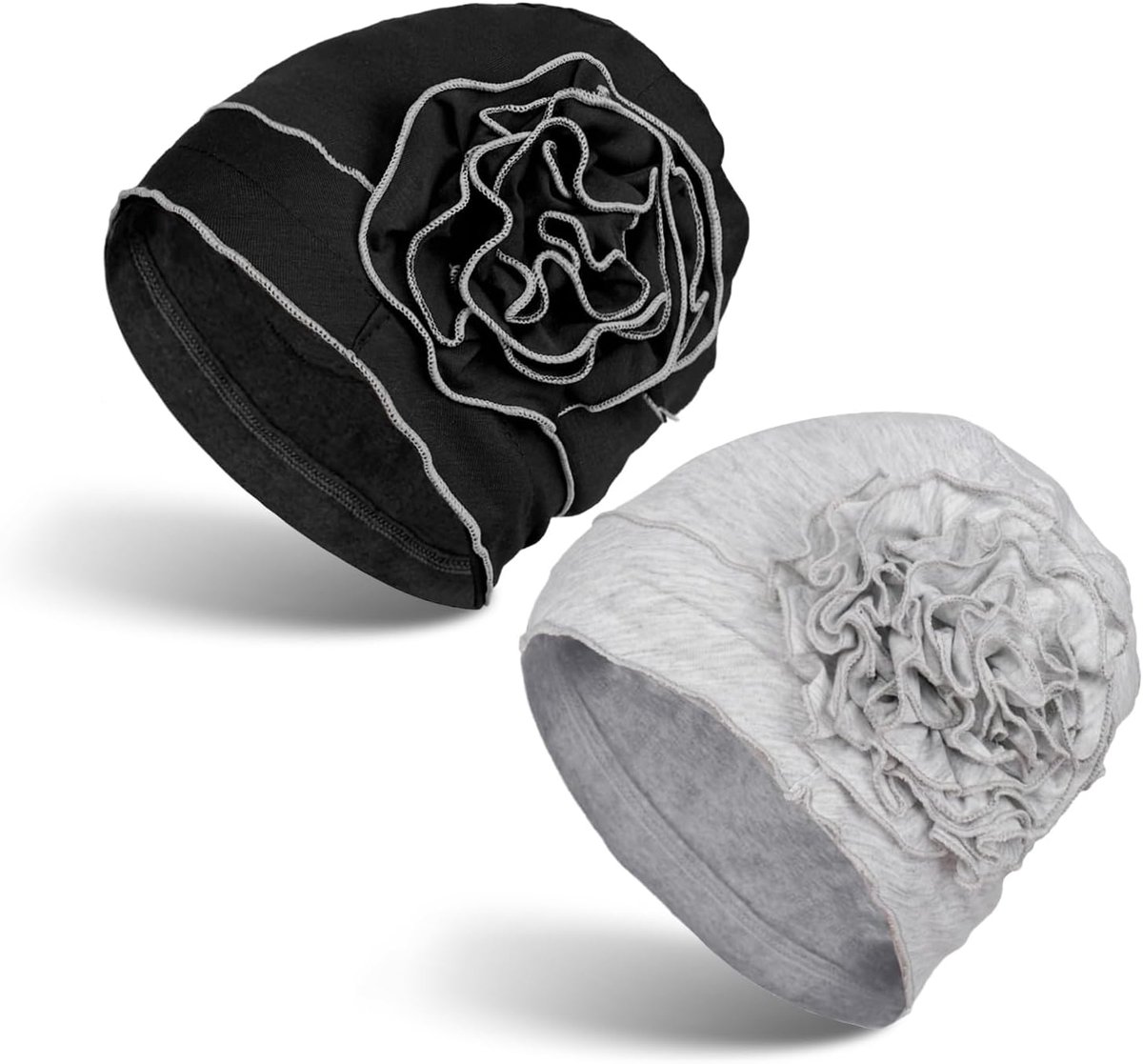 Chemotherapie hoofdbedekking set - ademende katoen sjaals & turbans - voor haarverlies - comfortabel en stijlvol - ShopVlot