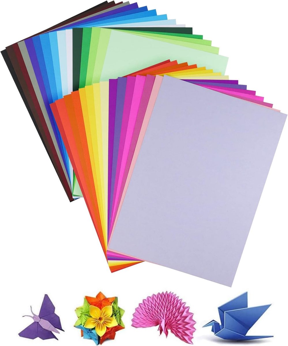 Solidchoice - Gekleurd A4 Kopieerpapier, 180 g, 30 Kleuren